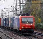 SBB/ChemOil 482 028-8 HH-Harburg 02.11.2013