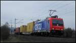 re-482-traxx-f140-ac1-ac2/409930/482-043-sbb-cargo-mit-metrans 482 043 SBB Cargo mit Metrans Containerzug am 26.02.15 bei Kerzell