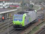 re-485-traxx-f140ac1/75484/bls-re-485-005-3-in-weil BLS Re 485 005-3 in Weil am Rhein am 12. April 2006