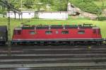 Flankschüss von 11656 bei Erstfeld am 15 September 2011.