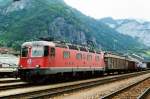 Scanbild von SBB 11654 in Erstfeld am 25 Mai 2007.