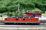 Bei Erstfeld steht am 14 September 2011 SBB 11649.