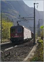 Hier die bei Bild 596 733 angesprochen Re 620 027-3, welche den von zwei DB 185 gezogen Zug nachschiebt, bzw.