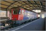 Die SBB Re 6/6 11610 (Re 620 010-9)  Spreitenbach hat den aus Fans-u Wagen bestehenden Güterzug 69701 von Lausanne-Triage nach Le Brassus gebracht und wartet und im Bahnhof von le Brassus auf die Rückleistung am Nachmittag. 

24. März 2022