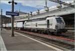 Eine weitere Varienta der Railcare Rem 476 454  Wallis  in Lausanne.