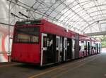 (266'958) - Bernmobil, Bern - Nr. 52 - Hess/Hess Doppelgelenktrolleybus am 14. September 2024 in Bern, Garage Europaplatz