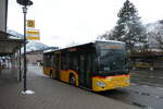 (282'577) - PostAuto Bern - BE 637'781/PID 11'216 - Mercedes am 24. November 2025 beim Bahnhof Frutigen