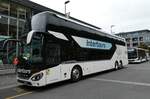 (281'513) - Intertours, Domdidier - FR 300'651 - Setra am 14. Oktober 2025 beim Bahnhof Interlaken Ost