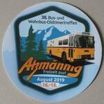 (265'406) - Kleber 38. Bus- und Wohnbus-Treffen Atzmnnig am 4. August 2024 in Thun