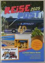 (266'635) - Zysset-Reisepost 2025 am 3.