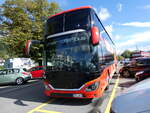 (267'049) - Aus Deutschland: Unser Roter Bus, Ueckermnde - VG-B 2 - Setra am 14. September 2024 in Thun, CarTerminal