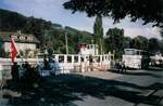 (025'605) - Aus dem Archiv: Klopfstein, Laupen - Nr. 24/FR 522 - Setra am 15. August 1998 bei der Schiffl�ndte Thun