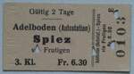 (285'176) - AFA-Einzelbillet vom 14.