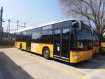 (234'007) - CarPostal Ouest - VD 605'742 - Mercedes (ex TSPG Saignelgier) am 20. Mrz 2022 in Yverdon, Garage