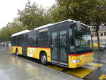 (267'653) - CarPostal Ouest - VD 1258/PID 4488 - Mercedes (ex TPB, Sdeilles) am 1. Oktober 2024 beim Bahnhof Yverdon