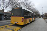 (284'514) - CarPostal Ouest - VD 335'324/PID 4642 - Mercedes am 31. Januar 2026 beim Bahnhof Yverdon