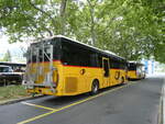 (276'725) - PostAuto Wallis - VS 516'248/PID 11'507 - Iveco am 14. Juni 2025 in Brig, Garage