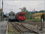 Festival Suisse de la vapeur 2016: Blonay - Chamby Bahn Triebwagen in Blonay.