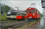 b-c-blonay-chamby/859161/winzig-klein-zeigt-sich-die-rb Winzig klein zeigt sich die RB Draisine der RB Dm 2/2 N° 3 'Biniou' der Blonay-Chamby Bahn im Vergleich zwischen dem CEV MVR ABeh 2/6 N° 7503 'Blonay-Chamby' und dem RhB ABe 4/4 N° 35 der Blonay-Chamby Bahn in Blonay. Somit dürfte die 3,71 Meter lange Dm 2/2 der kürzeste Reisezug sein, nutzte die B-C die Draisine doch vor einigen Jahren auf dem Abschnitt Chamby - Chaulin im Museumsreisezug Verkehr.

18. August 2024