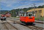 Autour de la voie ferrée / Rund um die eiserne Bahn (Herbstevent 2024) - mein Favorit der diesjährigen Blonay - Chamby Bahn Herbst Veranstaltung: die Dm 2/2 N° 3 Le Binou., hier in Blonay. 

7. Sept. 2024