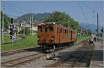Festival Suisse de la vapeur / Schweizer Dampffestival 2025 - die Bernina Bahn Rhb Ge 4/4 81 der Blonay Chamby Bahn wartet in Blonay auf ihren n�chsten Einsatz. 

9. Juni 2025