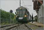 Autour de la voie ferrée / Rund um die eiserne Bahn (Herbstevent 2024) - Der GFM (Historique) BDe 4/4 141 ist mit seinen Personenzug in Chamby angekommen und wird in Kürze nach Chaulin weiterfahren.

8. September 2024