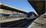 Lyria/493217/paris-gare-de-lyon-mit-tgv Paris Gare de Lyon mit TGV Lyria und SNCF Duplex TGV.
29. April 2016