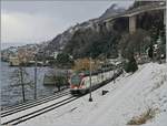 rabe-511-dosto/728154/wenn-es-am-genfersee-schon-mal Wenn es am Genfersee schon mal schneit, versucht man die seltene winterliche Stimmung einzufangen bevor der Schnee wieder wegschmilzt: ein SBB RABe 511 ist beim Château de Chillon auf dem Weg nach St-Maurice.

25. Januar 2021