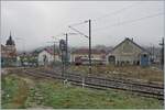 Pontarlier im Französischen Jura, der Bahnhof wurde 1860 eröffnet, 1875 kam die Strecke nach Vallorbe in Betrieb und somit lag Pontarlier auf dem direkten Weg von Paris nach Milano via