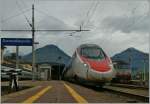Der SBB ETR 610 nach Milano in Domodosolla. 22. Mai 2013