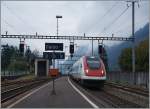 Auch der ICN 680 von Lugano nach Basel fährt in Faido ohne Halt durch.
