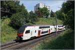 Ein SBB RABe 512 als RE 33 zwischen St-Jean und Junction auf der Fahrt nach Annemasse.

1. Juni 2026