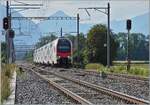 Ein SBB RABe 512 erreicht den Bahnhof von Roche (VD).

2. Sept. 2026
