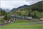bls-lotschbergbahn/744483/ein-bls-rbde-565-pendelzug-statt Ein BLS RBDe 565 Pendelzug (statt der erhofften Re 4/4 II mit einem EW III Zug) als RE nach Zweisimmen bei Garstatt. 

22. September 2020