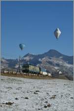Bald ist es wieder soweit: Ende Januar findet die traditionsreiche Heiluftballonwoche in Chteau d'Oex statt.