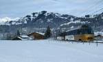 MOB Golden Panoramic Express bei Gstaad. 
14.01.2010 