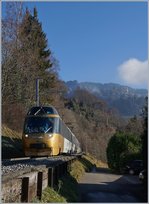 Ein MOB Panoramic zwischen Sonzier und Chernex auf der Fahrt Richtung Montreux.
27. Dez. 2016