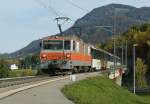 MOB (ex GVF/TPF) GDe 4/4 mit einem Panoramic Express kurz vor Montreux.
12.10.2008