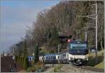 Der Grund meines Ausflugs nach Chernex: der GoldenPass Panoramic Express GPX 4064 von Interlaken Ost nach Montreux.