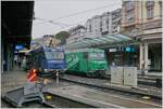 mob-goldenpass/885771/in-montreux-stehen-der-gerade-aus In Montreux stehen der gerade aus Interlaken angekommen GPX mit der Ge 4/4 8004 'Tainable' und der in Kürze nach Interlaken abfahrende GPX mit der Ge 4/4 8001. 

7. Dezember 2024
