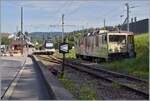 Abgebügelt wertet die GDe 4/4 6006 in Blonay auf neue Aufgeben.