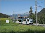 Der ABe 4/12 473 ist kurz nach der Haltestelle Vers l'Eglise auf der Fahrt von Les Diablerets nach Aigle. 

31. Mai 2026